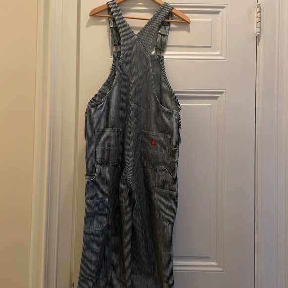 Striped Dickies Denim Overalls - Picture 5 of 8